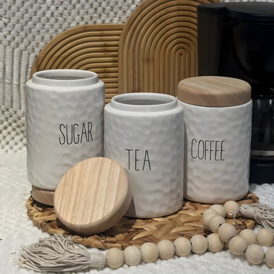 Porcelain Spices Jar 3 pieces